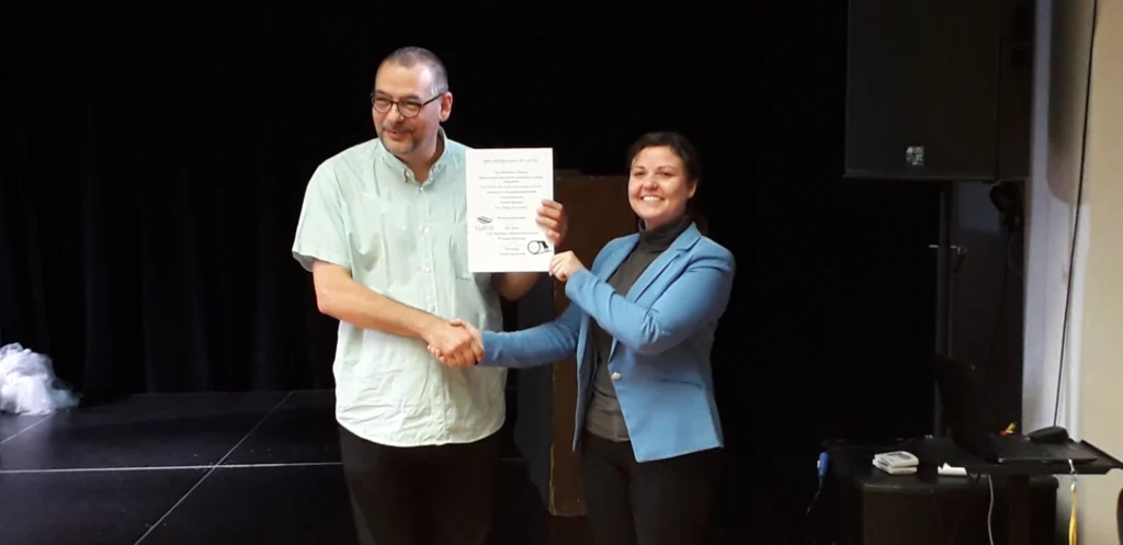 Társalkotó Egyesület átadás